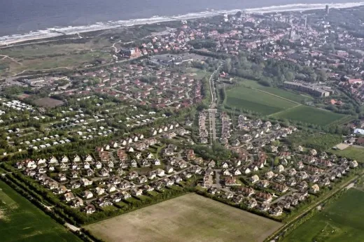 Luchtfoto van Roompot Hof Domburg