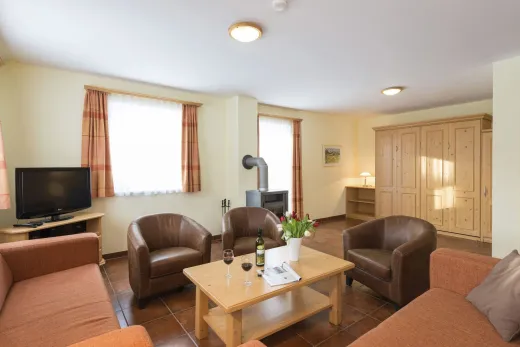 Interieur van 1 van de appartementen