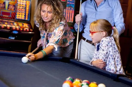 Pooltafel op Klein Vink