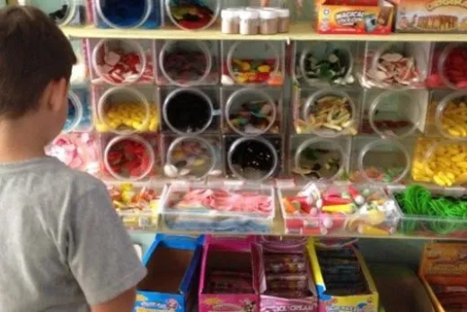 Oud Hollands snoepwinkel Candy Wendy