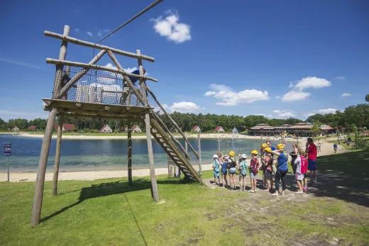 Veel activiteiten rondom de recreatieplas van Landal Landgoed 't Loo