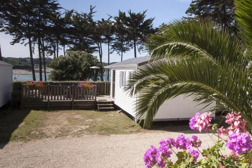 1 van de vrijstaande Mobile homes 