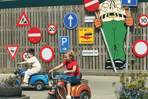 1 van de speelactiviteiten op Landal Rabbit Hill