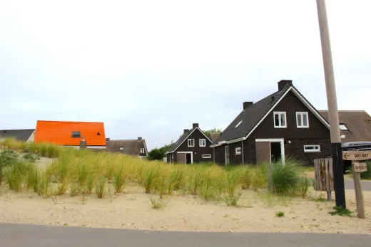 Luxe bungalows aan de kust