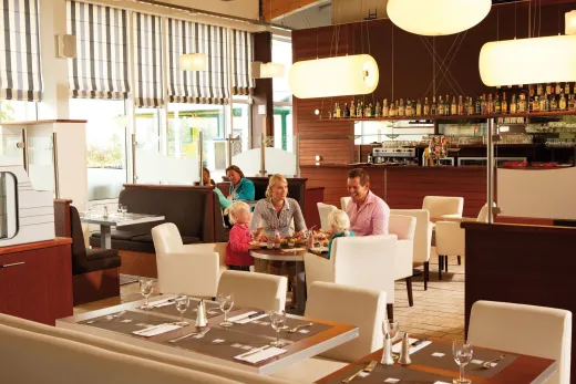 Tadels in 1 van de restaurants op  Landal Village l'Eau d'Heure